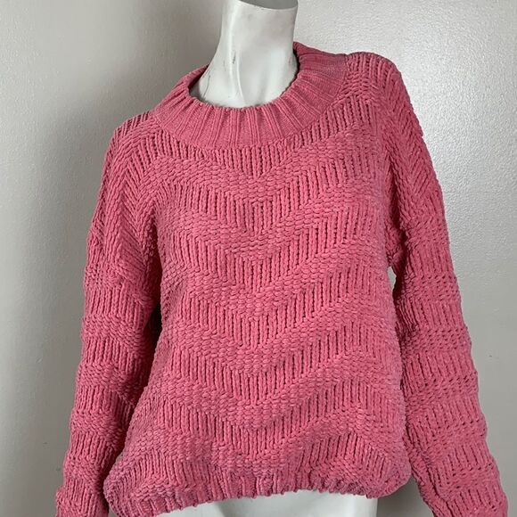 Womens POL chenille sweater size medium M soft cozy plush - Picture 2 of 10